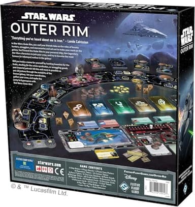 Asmodee Star Wars Outer Rim Board Game - Strategy Game, Fun Family Adventure for Kids & Adults, Ages 14+, 1-4 Players, 3-4 Hour Playtime - Image 7