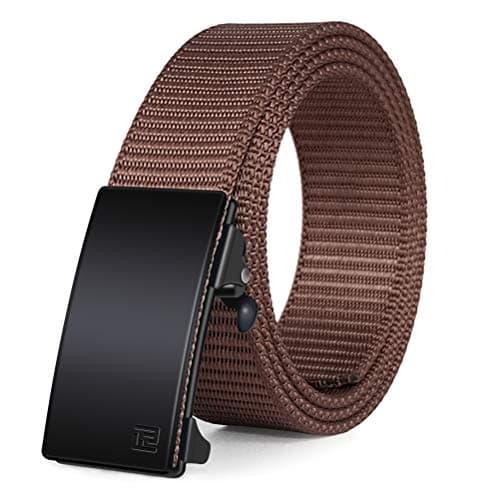 FAIRWIN Ratchet Belts for Men - Nylon Web Belts for Golf Work Casual, Adjustable Webbing for Daily/Outdoor/Business - Image 1