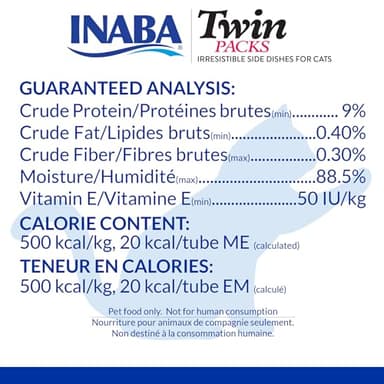 Inaba Twin Packs for Cats, Shredded Chicken & Broth Gelée Side Dish/Topper Pouch, 1.4 Ounces per Serving, 16 Servings, Tuna & Chicken with Scallop Recipe in Scallop Broth - Image 5