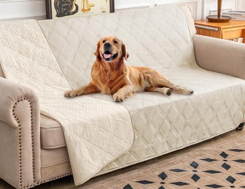 Ameritex Waterproof Dog Bed Cover Pet Blanket with Anti-Slip Back for Furniture Bed Couch Sofa - Image 1