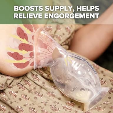 haakaa Silicone Breast Pump & Silicone Cap 5oz/150ml, Gen.2 - Image 6