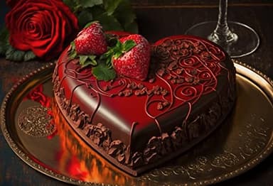 kefyixc Heart-shaped cake pan, heart-shaped cake tin, aluminum, 3-inch deep, 8-inch heart-shaped, for weddings, parties, family and other occasions cake (8 x 3 Inch) - Image 5