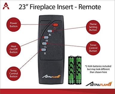 Ameriwood Home Barrow Creek Fireplace Console with Glass Doors for TVs up to 60", Espresso - Image 5