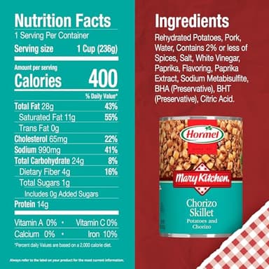 HORMEL Mary Kitchen Chorizo Skillet 14oz (Pack of 12) - Image 7