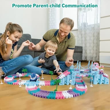 Car Toys for Kid 4-6, 194 PCS Race Car Track for Kids Ages 4-8, Monster Truck 2+ Year Old Birthday Gift Toddler Cars Toy for 3+ Year Old Girl Boy - Image 6
