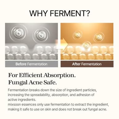 mixsoon Bean Essence 1.01 Fl.Oz. / 30ml (Pack of 1) Exfoliating Hydrating Korean Skin Care Hyaluronic Acid Serum Korean Glass Skin Care - Image 5