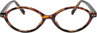 TIJN Olisa Blue Light Blocking Glasses for Women Men,Oval Glasses Frame Bluelight Glasses for Gaming/Computer/Screen - Image 1