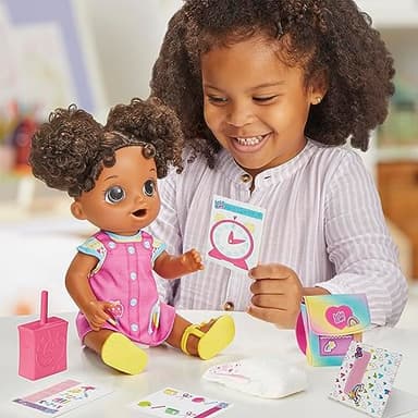 Baby Alive Time for School Baby Doll Set, 12 Inch, Back to School Toys for Girls & Boys, Black Hair, Preschool Gifts for Kids, Ages 3+ (Amazon Exclusive) - Image 3