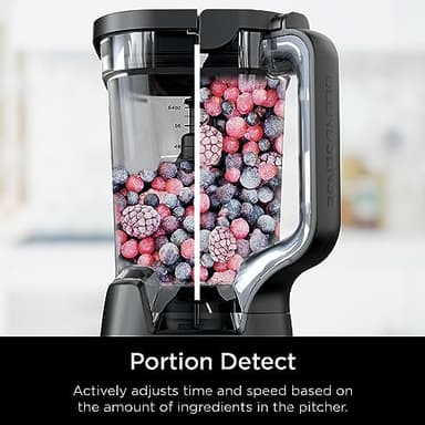 Ninja Detect Power Blender Pro + Personal Single-Serve, BlendSense Technology, For-Smoothies, Food and More, Compact Kitchen Countertop, 1800 P-Watts, 72 oz. Pitcher, (2) 24 oz. Cups, Black, TB301 - Image 5