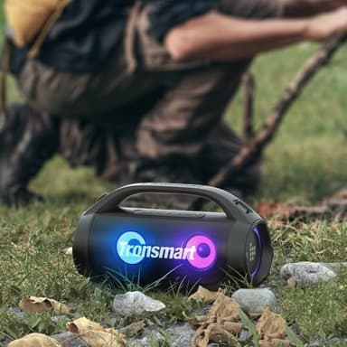 Tronsmart Bang SE Portable Bluetooth Speaker, Colorful LED and 40W Wireless Stereo to Infuse Your Party, Ultra Lightweight Portable Design and IPX6 Waterproof, Suitable for Party/Outdoor/Travel - Image 2