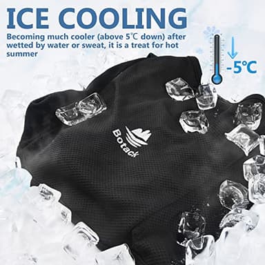 Botack Balaclava Face Mask Sun UV Protection Breathable Full Head Mask for Men Women Skiing Cycling - Image 2