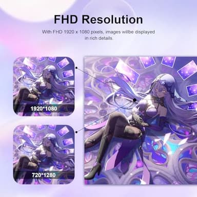 DJiEX 27 inch Curved Monitor 100Hz Computer MonitorFHD 1080p,HDR,99% sRGB,1800R,VESA Compatible,for Tablet,Desktop,Narrow Bezels on Three Sides, Blue Light Filter,Laptop and PC Work Gaming - Image 4