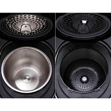 Buffalo Titanium Grey IH SMART COOKER, Rice Cooker and Warmer, 1.8L, 10 cups of rice, Non-Coating inner pot, Efficient, Multiple function, Induction Heating (10 cups) - Image 7