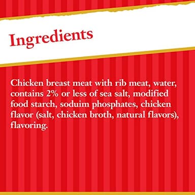 Hormel Premium Chicken Breast in Water with Rib Meat, 98% Fat Free, 5-Ounce Cans (Pack of 12) - Image 9