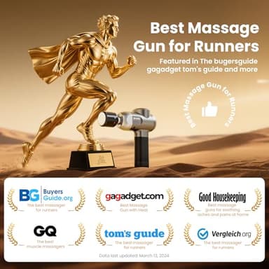 BOB AND BRAD C2 Pro Massage Gun with Heat and Cold Therapy, Mini Massager Gun Deep Tissue, Heated Professional Electric Back Massager for Athletes, Handheld Massager - Image 5