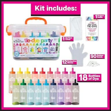 Tulip One-Step Tie-Dye Party Kit, Set of 123 - Image 2