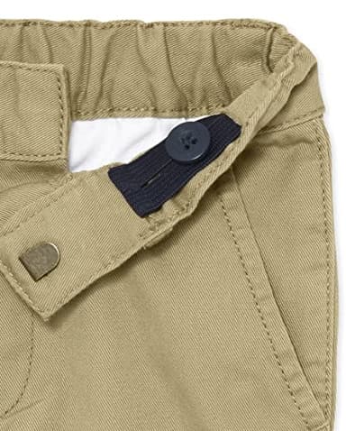 The Children's Place Baby Boys and Toddler Boys Skinny Chino Pants, FLAX, 6-9 MONTHS - Image 2