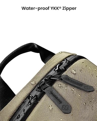 tomtoc 7L Sling Backpack Crossbody Bag for Men Women, EDC Daypack Chest Shoulder bag for 14-inch MacBook Pro M5, 13" MacBook Air/Pro, 13'' iPad Pro M5/iPad Air M3, Organized, Daily Use, Work, Travel-S - Image 6