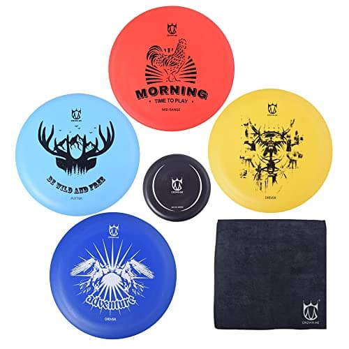 CROWN ME Disc Golf Set with 4 Disc Set - Image 1