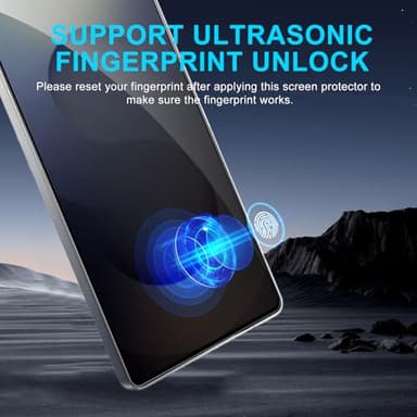 T Tersely [3 in 1 Magnetic Matte Case for Samsung Galaxy S25 Ultra 5G(6.9 inch), with 2 Pack Tempered Glass Screen Protector, Translucent Frosted Skin-Feel Case, Compatible with MagSafe, Black - Image 7