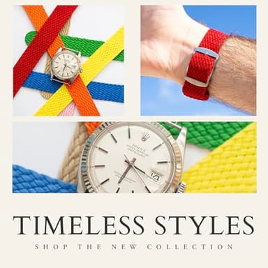 Canvas Nylon Watch Straps, Nylon Braided Watch Band, Replacement Watchband Hook and Loop Straps (16mm,18mm,20mm,22mm) For Men Women (Brown, 18mm) - Image 3