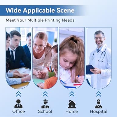 MYTONER 206A Toner Cartridges 4 Pack (with Chip) Compatible Replacement for HP 206A 206X for Color Pro MFP M283fdw M283cdw M282nw Pro M255dw M255nw M283 M255 M282 Printer W2110A W2110X High Yield - Image 9