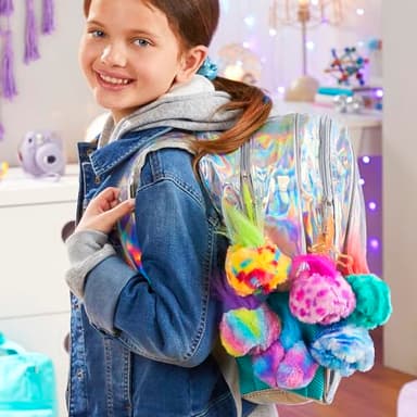 Furby Furblets 2-Pack, Mini Friends Luv-Lee & Mello-Nee, 45+ Sounds Each, Music & Furbish Phrases, Electronic Plush Toys, Red/Green & Purple/Blue, Back to School Gifts, Ages 6+ (Amazon Exclusive) - Image 6