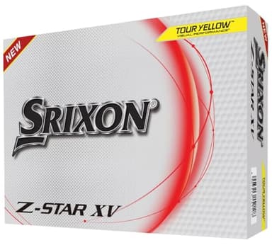Srixon Z-Star XV Golf Balls, Z-Star XV 8, Tour Yellow - Image 1