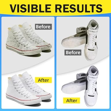 Tidybond Shoe Cleaner Kit, Deep Cleaning Sole & Sneaker Cleaner, White Shoe Cleaner for Sneakers, Tennis Shoes, Leather, Canvas, Rubber and more– 6.76 oz - Image 3