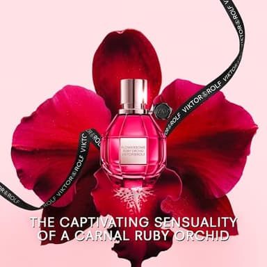 Viktor&Rolf - Flowerbomb Ruby Orchid Eau de Parfum - Women's Perfume - Floral & Fruity - With Notes of Vanilla & Peach - 1 Fl Oz - Image 3