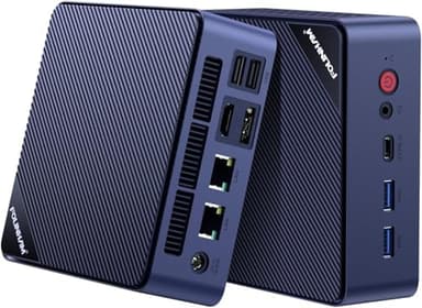 Gezoon Mini PC,N100 Mini Computers,16GB RAM 512GB SSD,Triple 4K Display/2*USB3.0/Dual WiFi/Bluetooth/Full Function Type-C/Dual LAN/VESA/Home/Business Mini Desktop Computer - Image 1