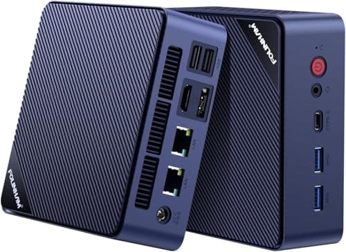 Gezoon Mini PC,N100 Mini Computers,16GB RAM 512GB SSD,Triple 4K Display/2*USB3.0/Dual WiFi/Bluetooth/Full Function Type-C/Dual LAN/VESA/Home/Business Mini Desktop Computer