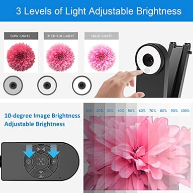 Kitchbai 4K USB Document Camera for Teacher, 8MP Webcam & Visualiser for A3 Size with Dual Microphones, 3-Level LED Light, Image Invert, Foldable for Live Demo, Work with Windows, macOS and Chrome OS - Image 6