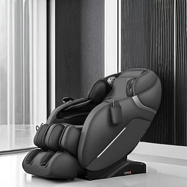 iRest SL Track Massage Chair Recliner, Full Body Massage Chair, Zero Gravity, Bluetooth Speaker, Airbags, Heating, 53.15" SL Track, Extendable Footrest and Foot Massage (Black) - Image 6