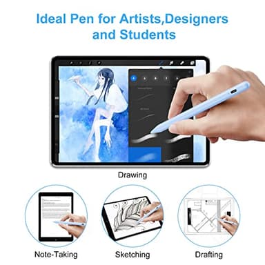 Stylus Pen for iPad (2024-2018) with Fast Charge & Palm Rejection,FOJOJO Active Pencil for iPad Pro 11/13 M4,iPad Air 11/13 M2,iPad Pro 11/12.9",iPad 10/9/8/7/6th,iPad Air 5/4/3rd,iPad Mini 7/6/5 - Image 6