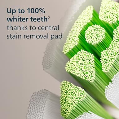 Philips Sonicare W DiamondClean - Genuine Replacement Electric Toothbrush Heads, White, 3 Pack, HX6063/65 - Image 3