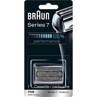 Braun Series 7 70S Electric Shaver Head Replacement Cassette – Silver - Image 8