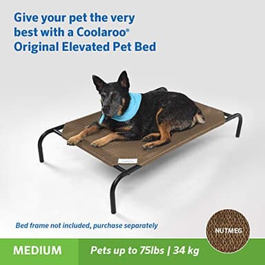 Original Pet Bed Replacement Cover - Nutmeg - Medium (35" x 25.5") - Image 4