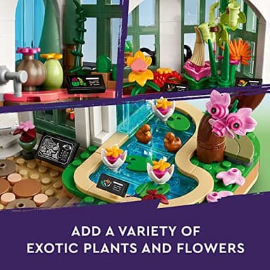 LEGO Friends Botanical Garden Building Toy Set, A Creative Project for Ages 12+, Build and Display a Detailed Greenhouse Scene, A Gift for Kids and Teens Who Love Flowers and Plants, 41757 - Image 5