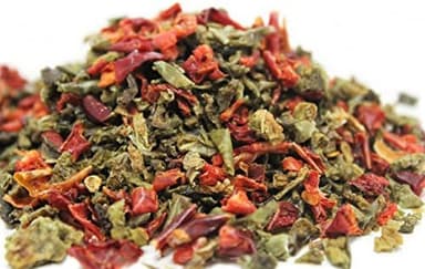 Dried Red and Green Bell Peppers Mix by It's Delish, 3 Oz. Medium Jar - Image 4