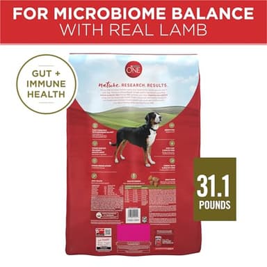 Purina ONE Dry Dog Food Lamb and Rice Formula - 31.1 lb. Bag - Image 7