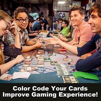 Standard Black MTG Card Sleeves 500 Pack, Card Protectors Sleeves Matte Back Finish, Perfect Shuffling - Protect All Your Trading Cards, TCG Cards & Sports Cards by Fabmaker, Never Tear 66x91mm - Image 7