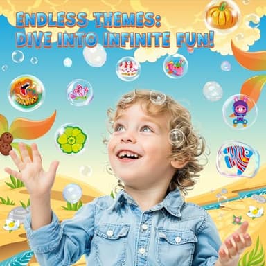 3200+ Stickers for Kids, 3D Puffy Sticker, 64 Different Sheets, Cute Animals Stickers for Boys Girls Teachers, Classroom Reward, Craft Scrapbooking, Party Gift - Image 3