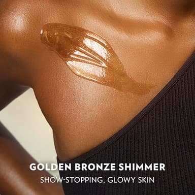 Vaseline Glazed and Glisten Golden Hour Body Gel Oil Glow Vanilla Cocoa Shimmering with Ultra-Hydrating Lipids and 100% Pure Cocoa Butter, 6.8 Oz - Image 6