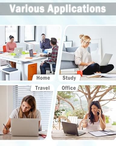 19.5V 3.33A 65W Laptop Charger for HP Elitebook 840 850 845 830 820 G3 G4 G5 G7 G8 G9, HP ProBook, Envy, Pavilion, Spectre, Stream, Notebook 15 Series Smart Blue Tip Power Cord Adapter - Image 7