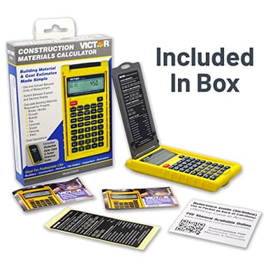 Victor C5000 Construction Materials Calculator with Protective Case - Image 5