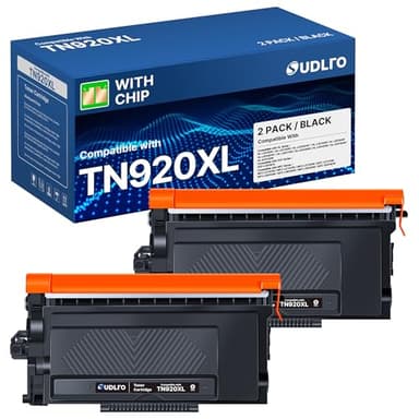 SUDLTO Compatible for TN920XL Toner (2 Black) - Image 1