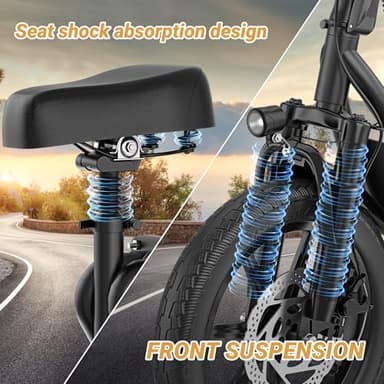 Electric Scooter with Seat, MAX 27 Miles Long Range - Image 4