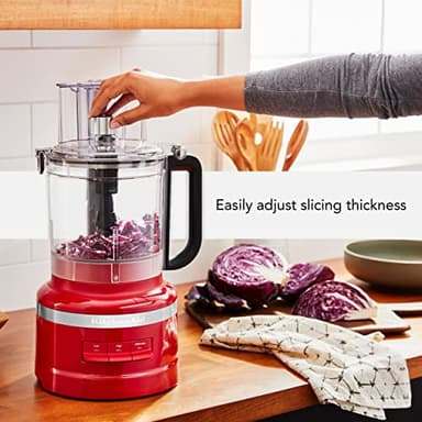 KitchenAid 13-Cup Food Processor, Empire Red - Image 5