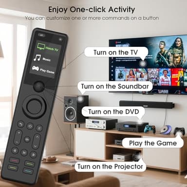 SofaBaton X1S Universal Remote Control with Hub, Improved Scroll, Smart Remote All in One with Customize One Touch Activities, Compatible with IR/Bluetooth/WiFi Devices - Image 3